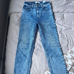 Abercrombie the Mom HR jeans curve love